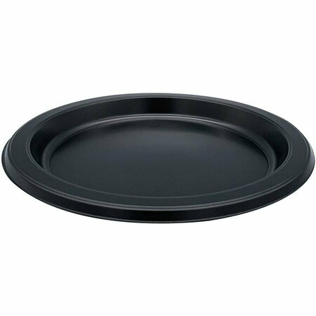 GENUINE JOE 7in Disposable Plastic Plates - Black, 125PK GJO10332